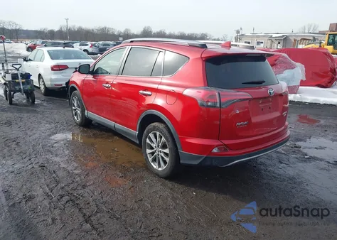 2017 Toyota Rav4 Limited из США, поврежденный, VIN JTMDFREV6HJ168157